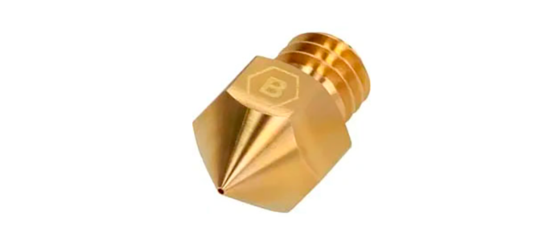 Nozzle Raise3D made of brass